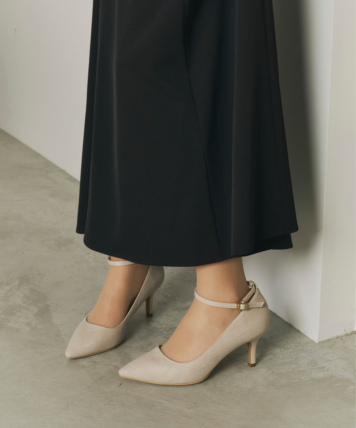 glitter pointed toe pumps(9162-4) – ALTIERA