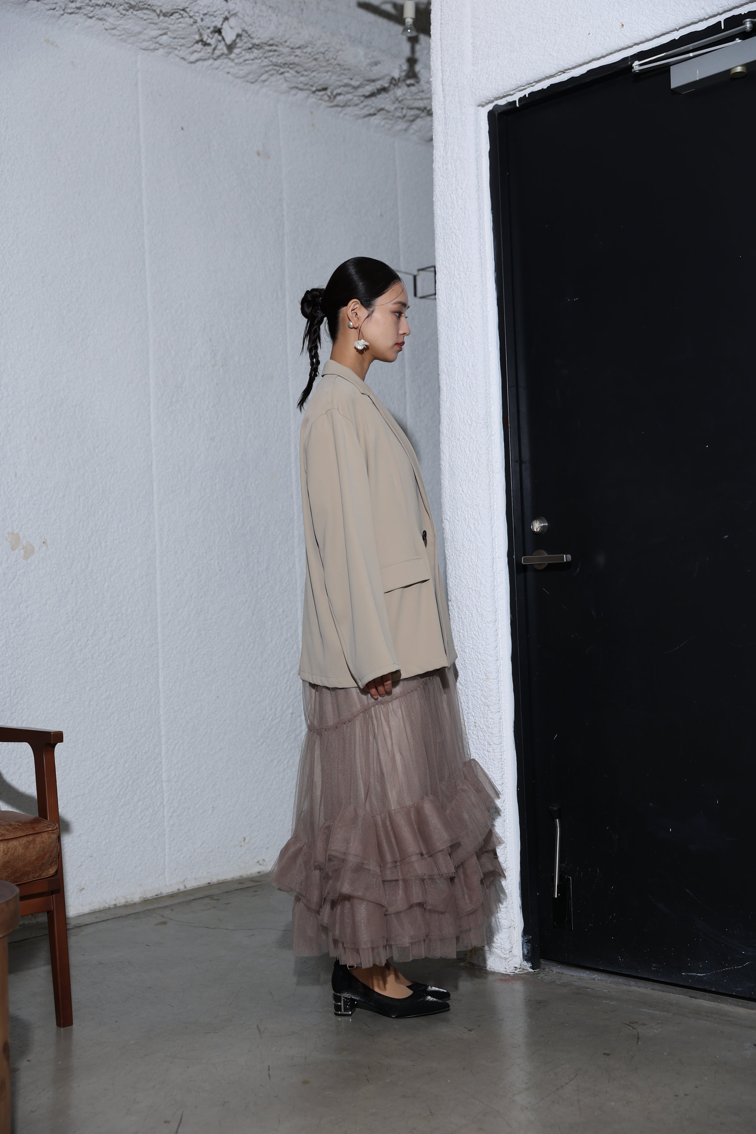 3/19(木)～販売スタート volume tulle jacket set dress (2383‐50283