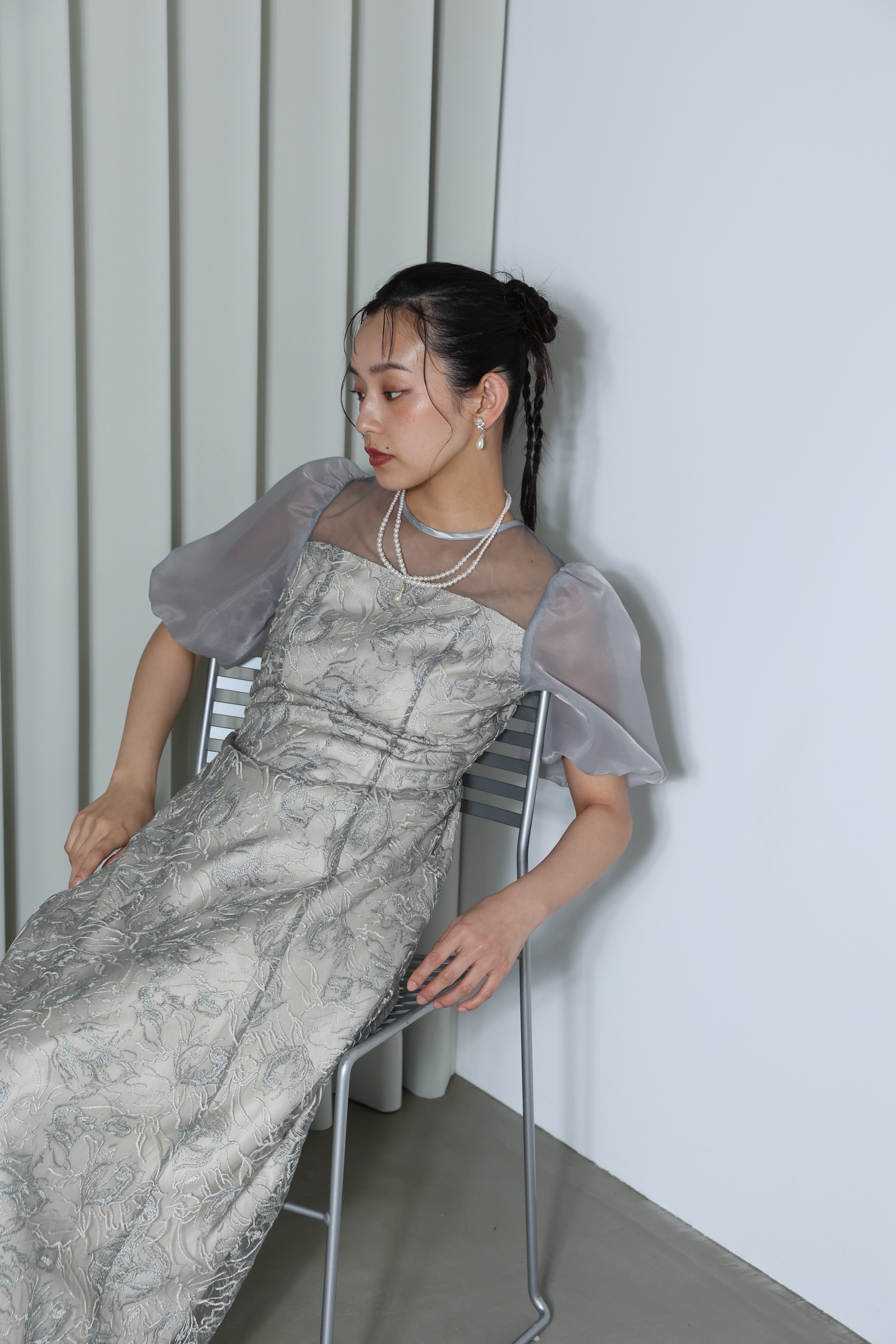 nuance flower lace dress (25669‐1)7/10(fri)AM10:00～販売スタート