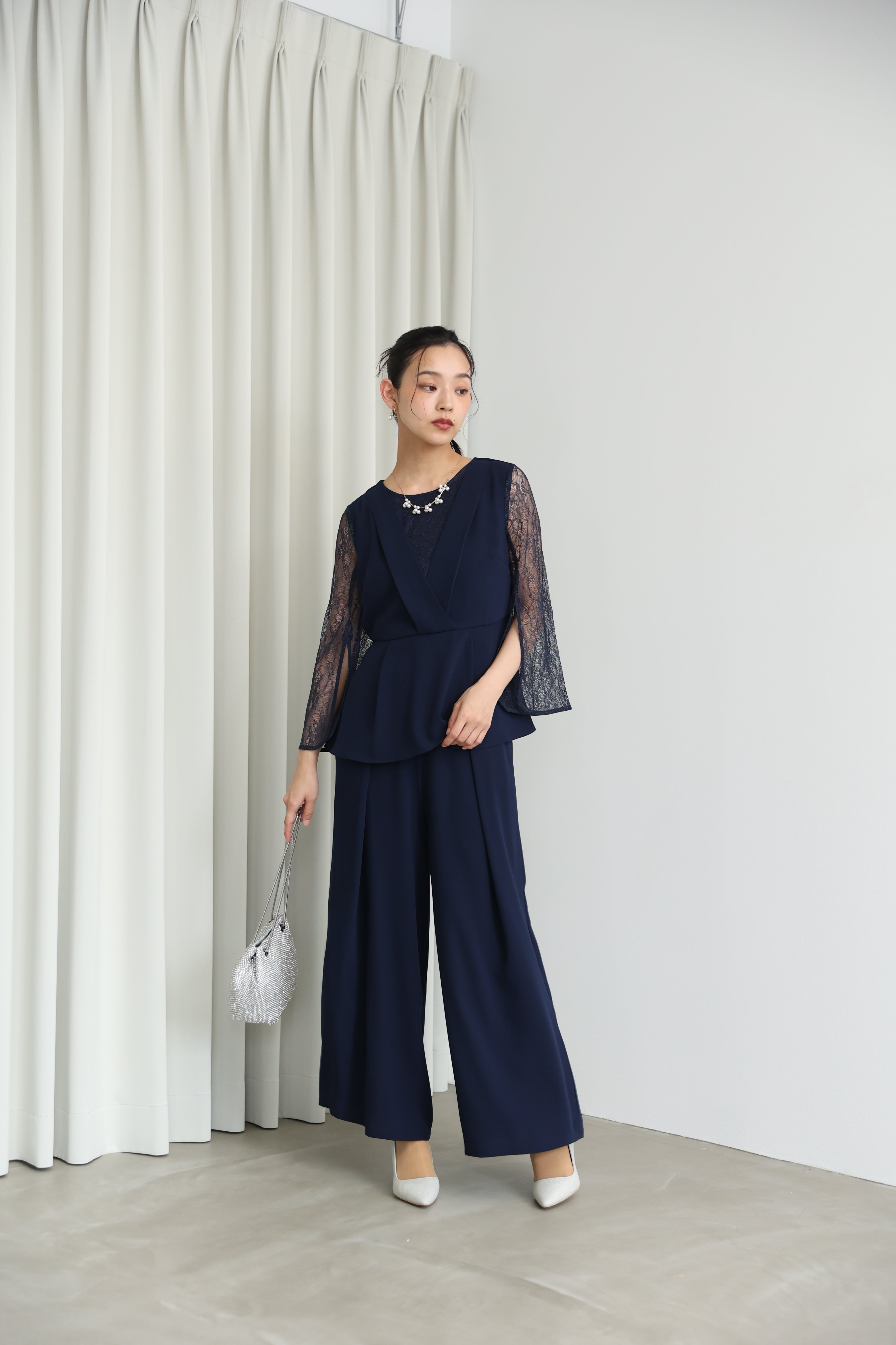 slit sleeve pants set up (0402-160) 6/19(fri)AM10:00～販売スタート