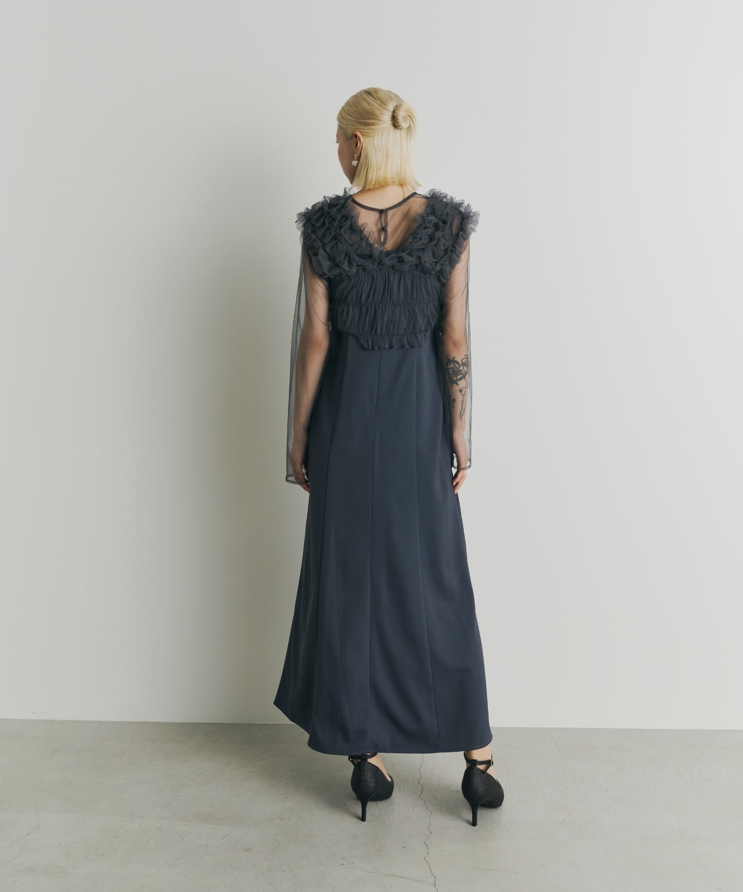 Many way frill dress – ALTIERA