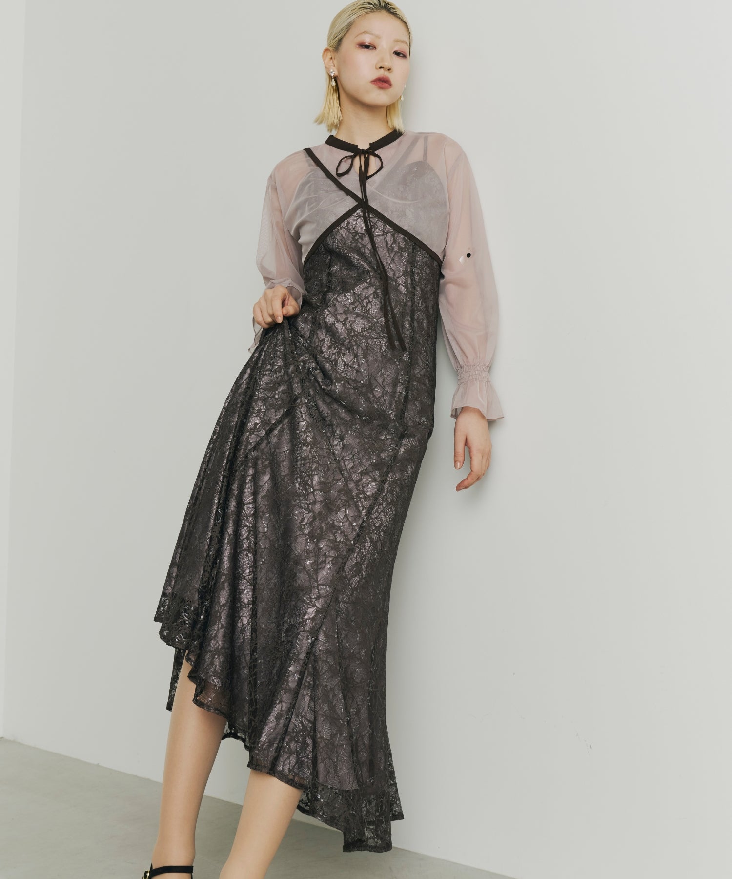 3way bolero mermaid dress(2383-50006) – ALTIERA