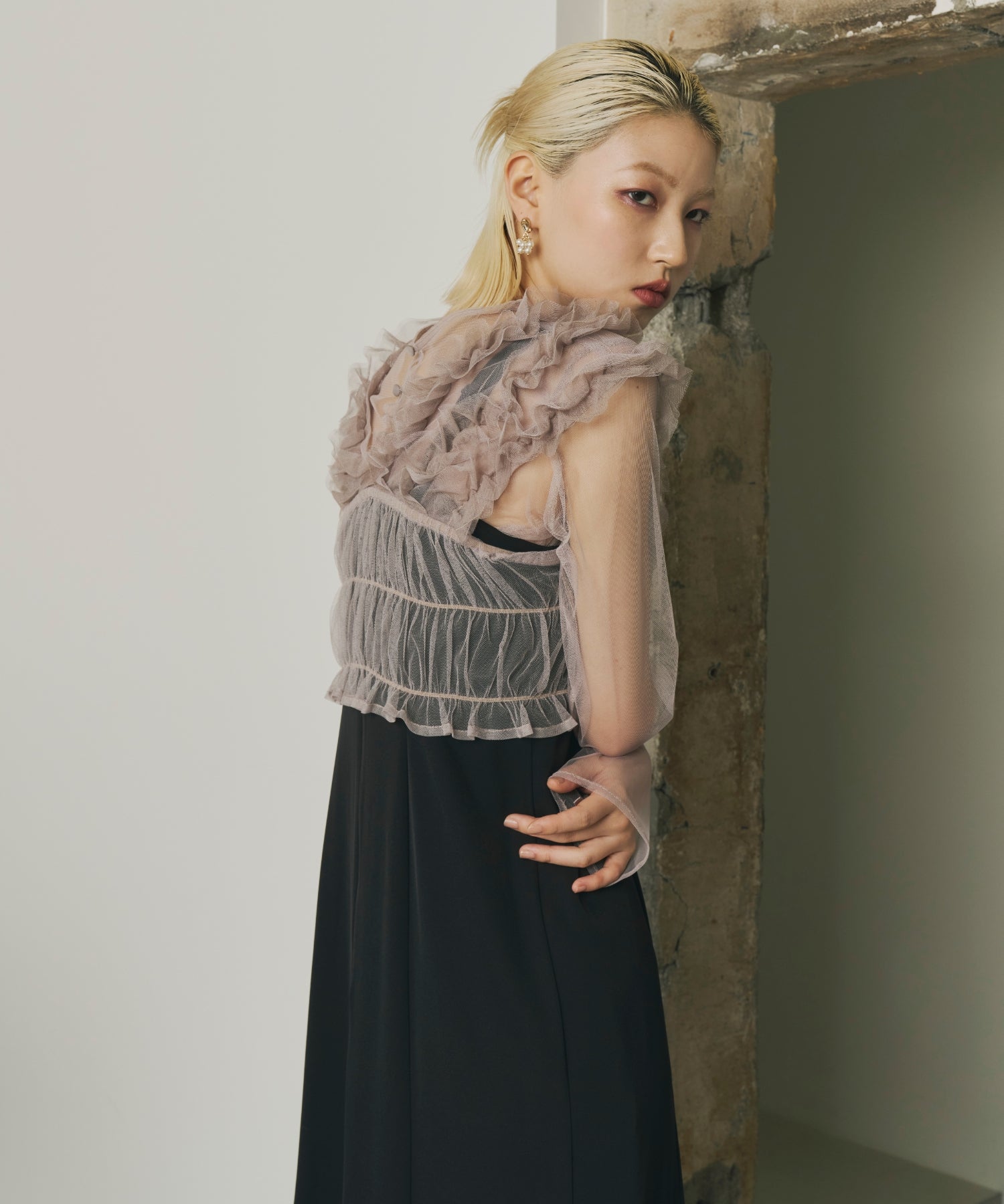 ドレス Many way frill dress 結婚式　パーティー Many way frill dress（ドレス）｜et.UNiVER（エトユニベール）の
