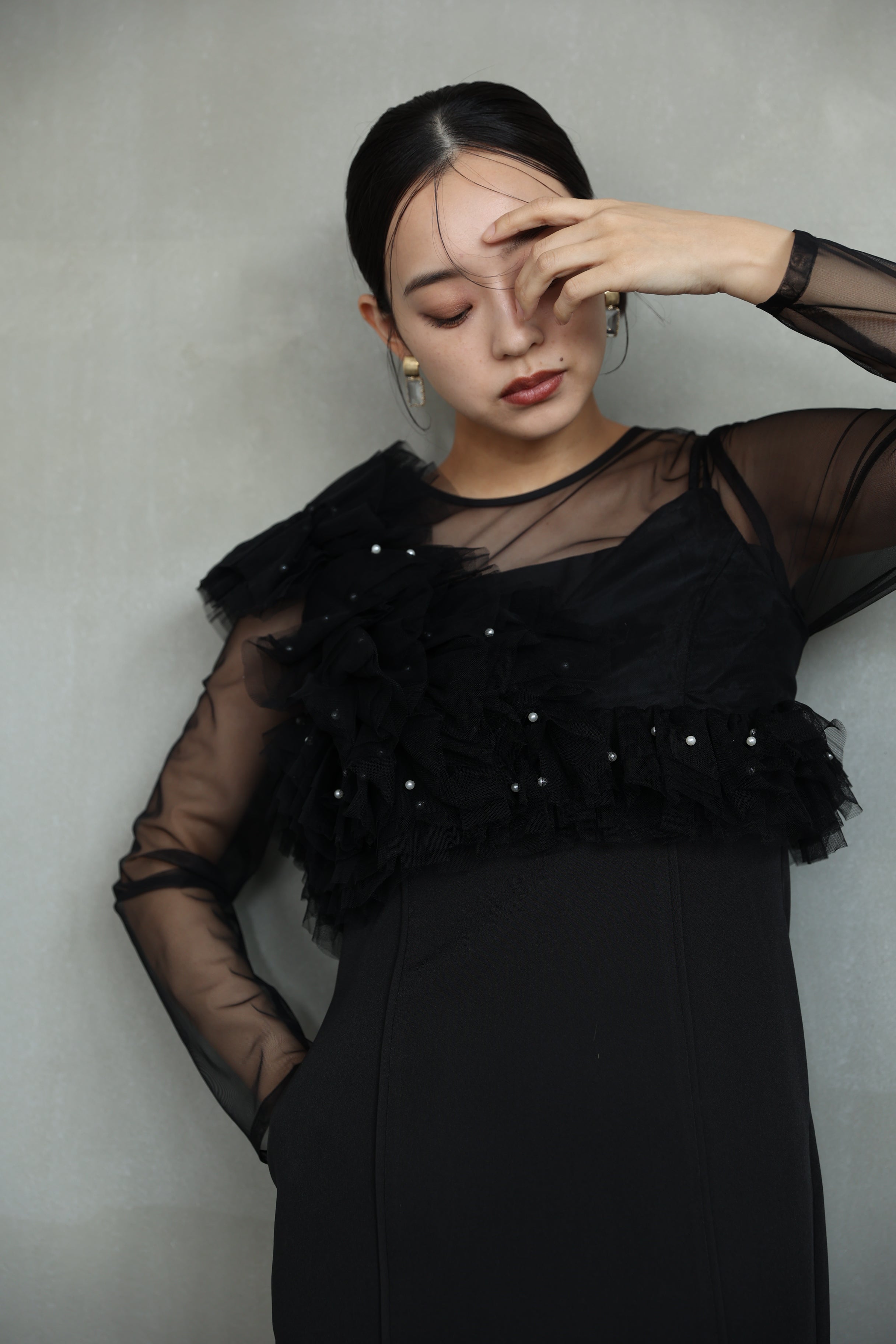 4/16(木)AM10:00～販売スタート pearl bustier dress(2383-50233
