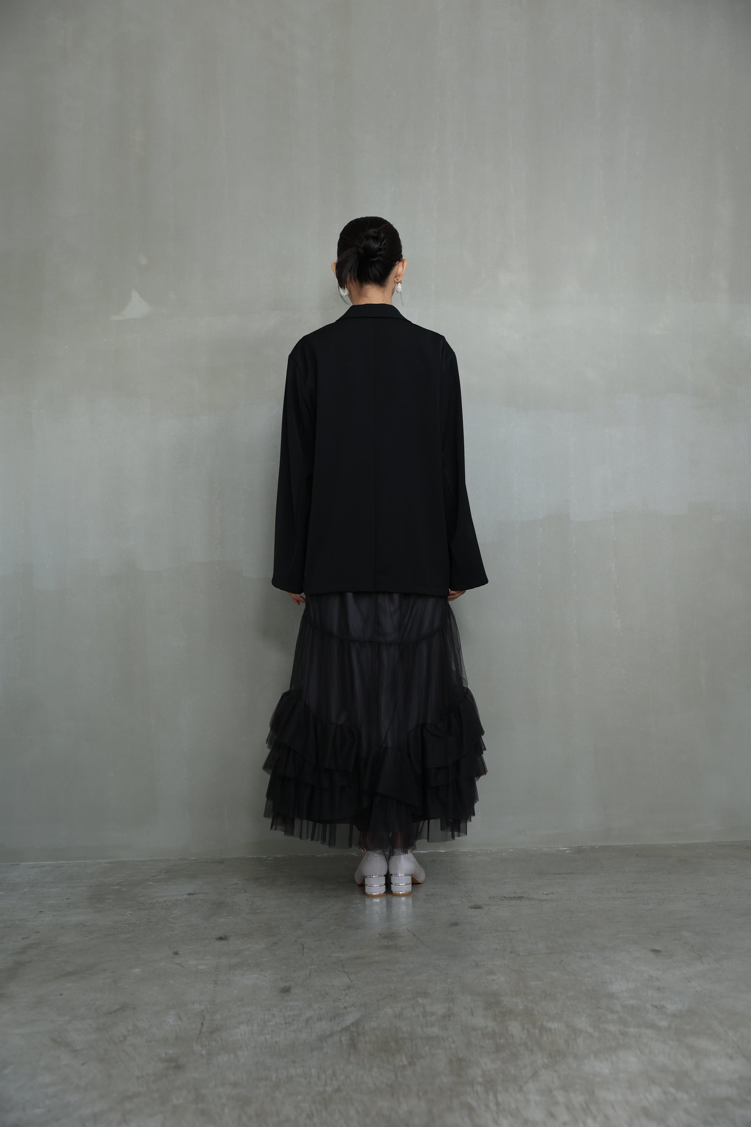 トリートユアセルフ　volume tulle jacket treaturselfBallerina volume tulle jacket 【公式通販】