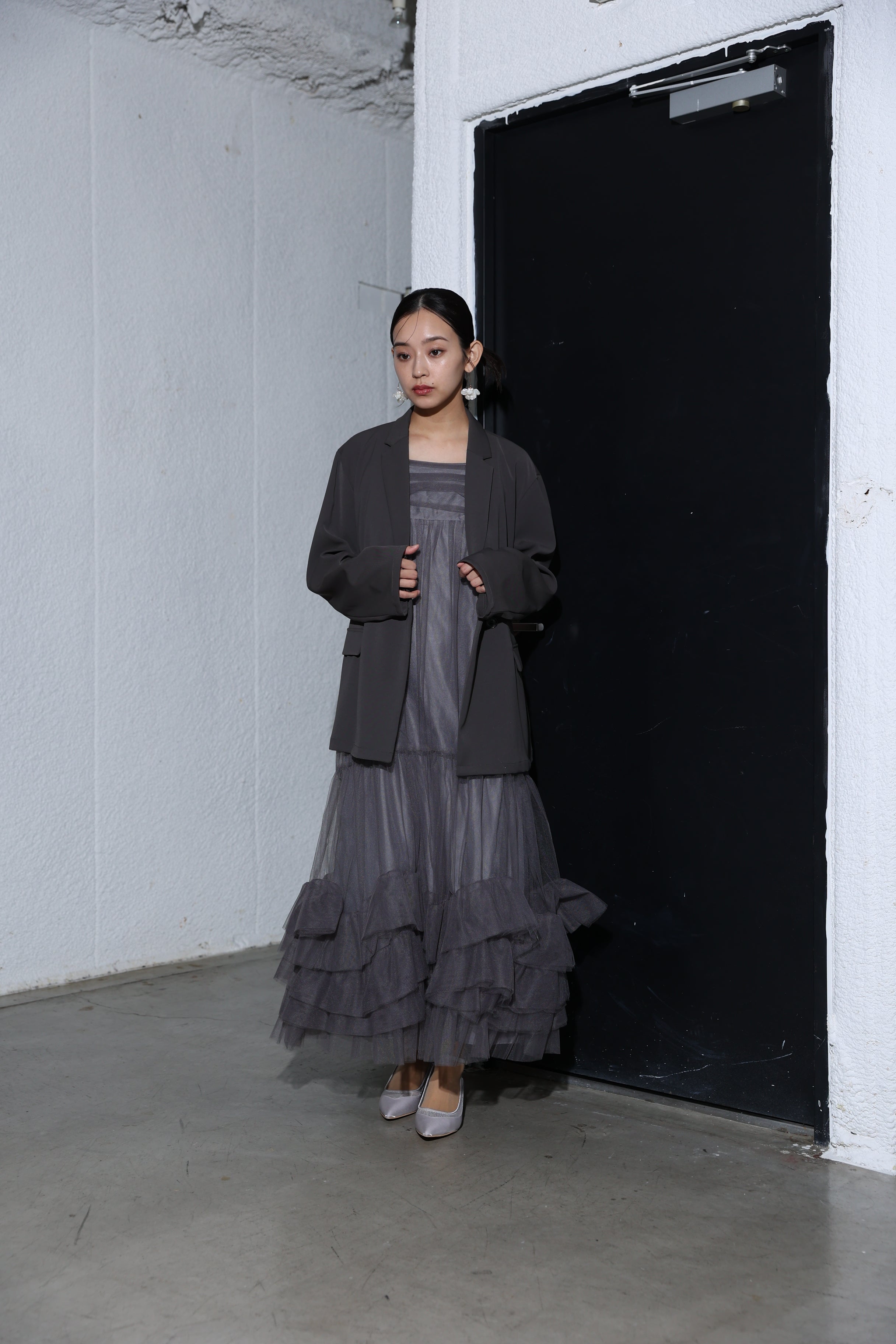 3/19(木)～販売スタート volume tulle jacket set dress (2383‐50283