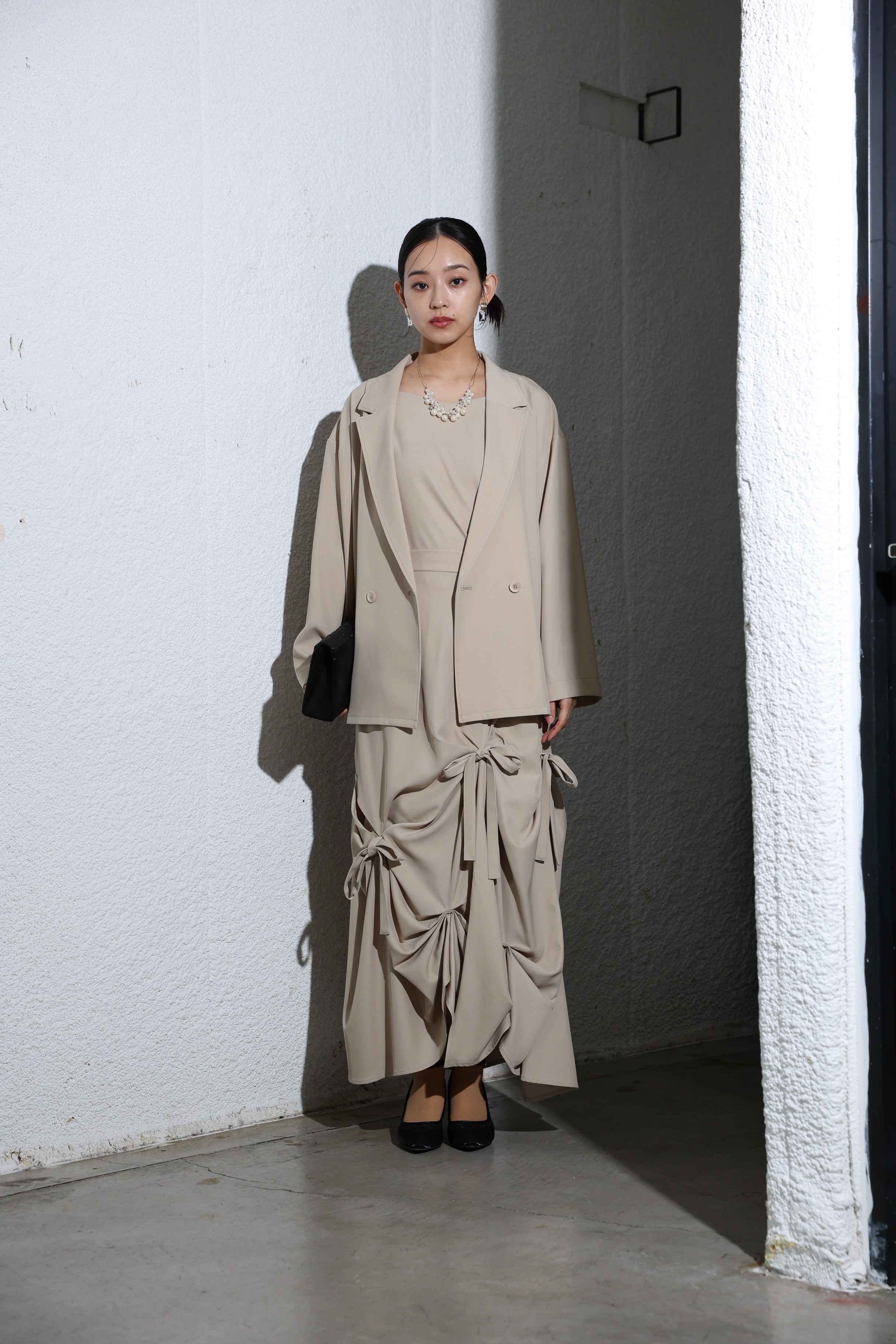 Frourish attached dress (994-1) – ALTIERA