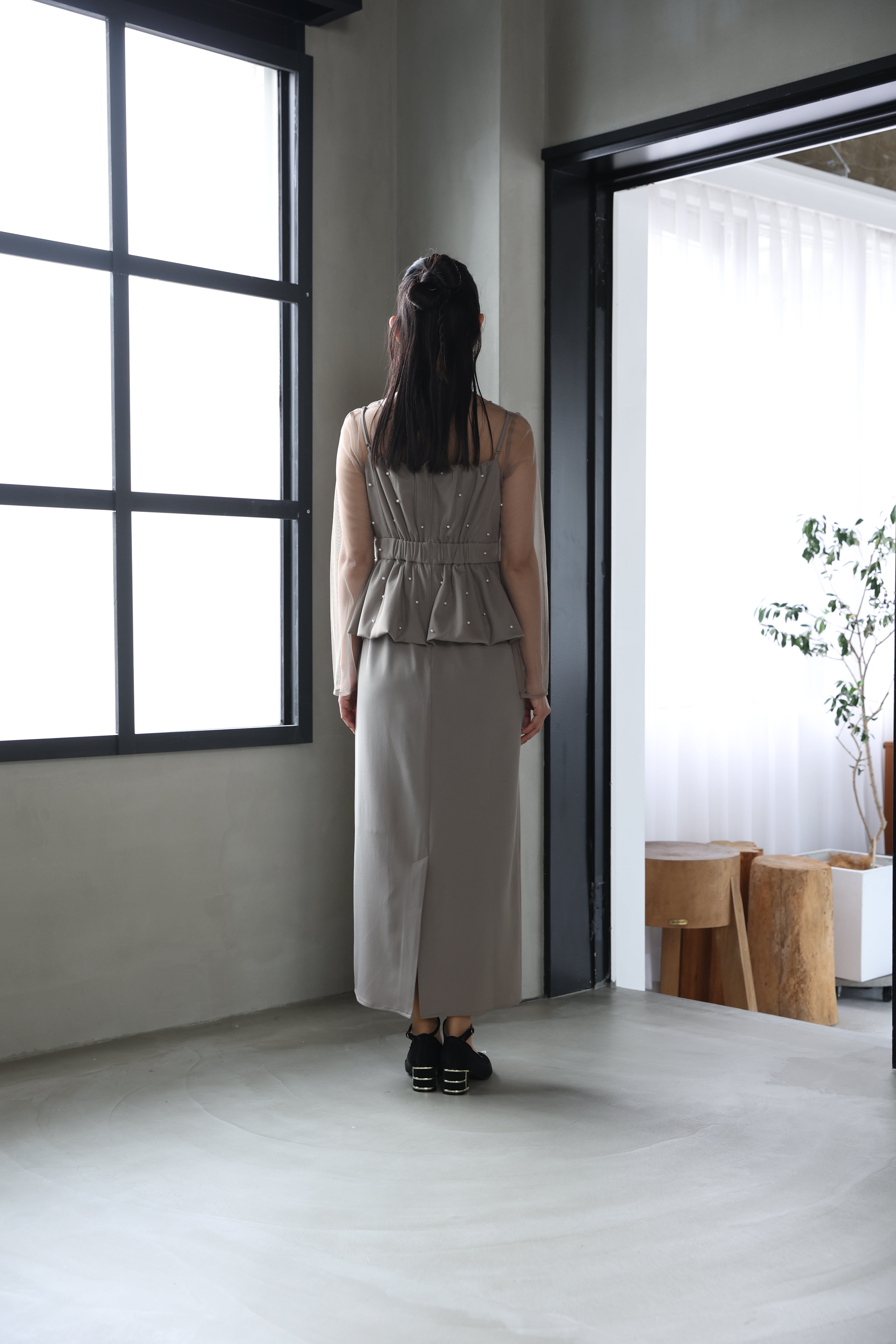 pearl bustier I line dress 6/12(fri)AM 10:00~販売スタート(82963-1