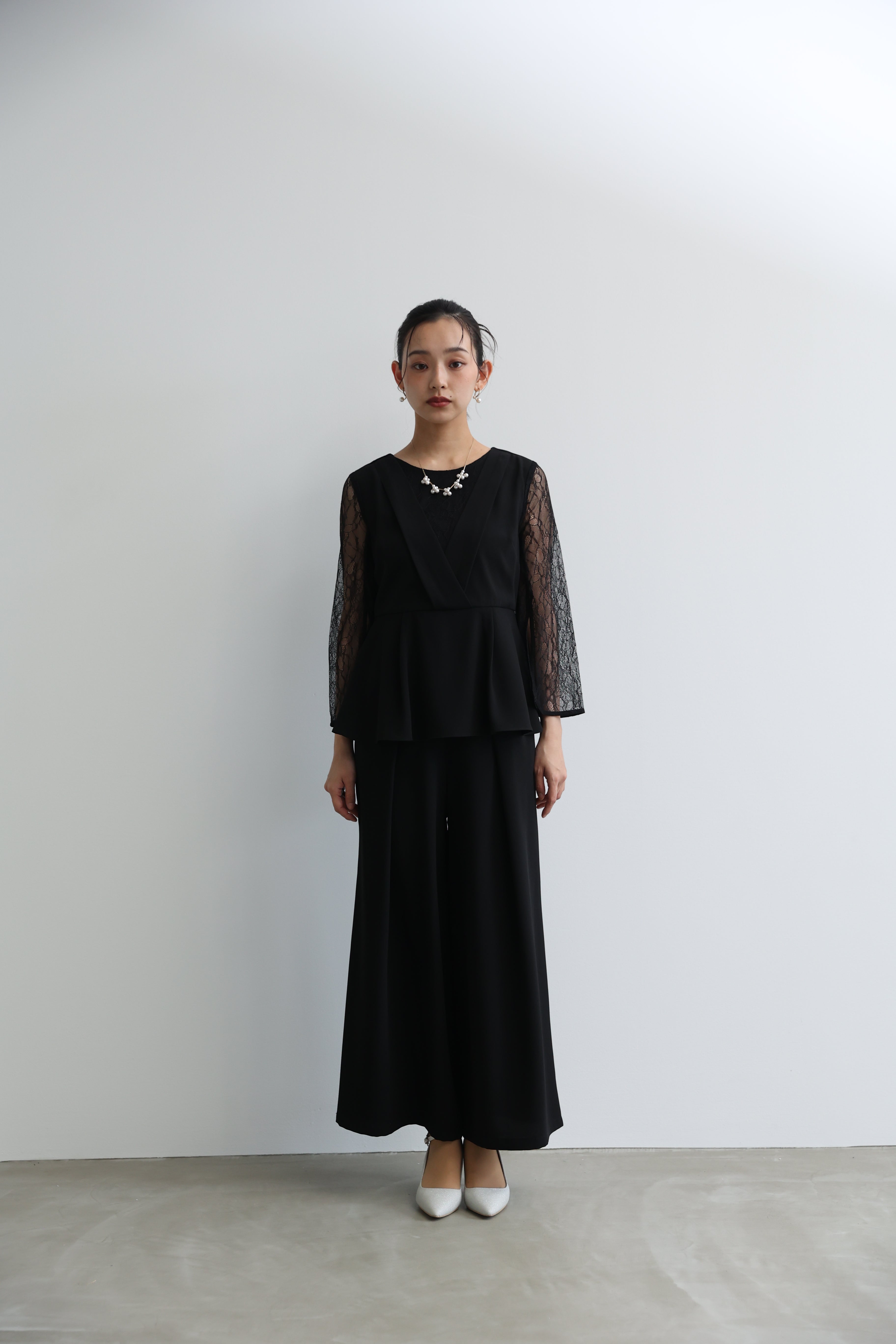 slit sleeve pants set up (0402-160) 6/19(fri)AM10:00～販売スタート