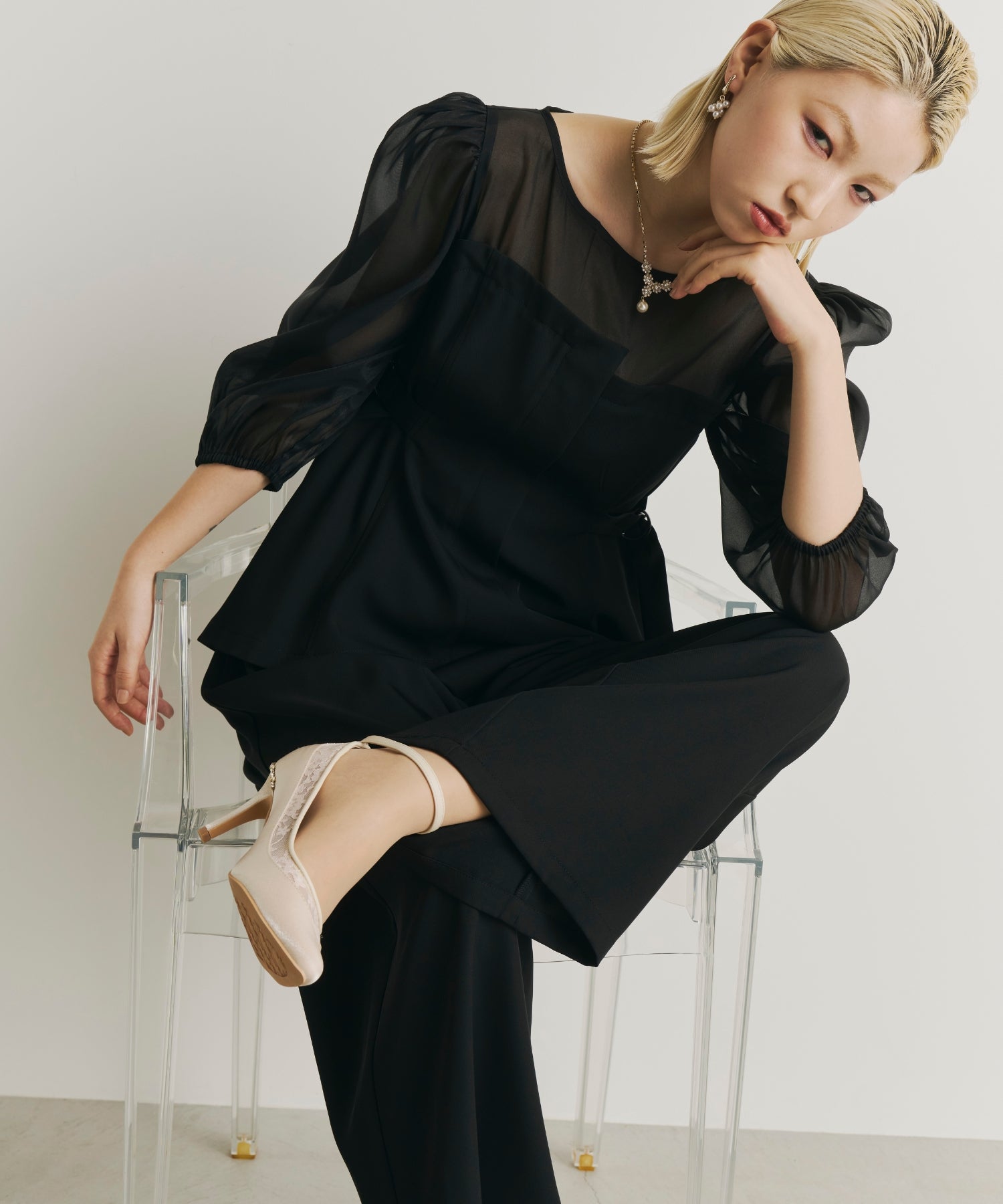 スーツ・フォーマル・ドレス separated pants combination et.UNiVER パンツドレス separated pants combination : ZOZOTOWN